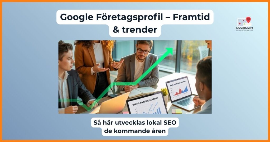 Illustration av lokala SEO-trender och utveckling.
